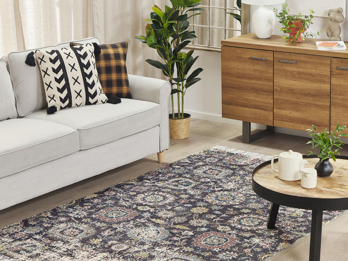 VINTAGE-TEPPICH Armutalan 230/150 cm - Multicolor, Kunststoff (150/230cm) - Beliani