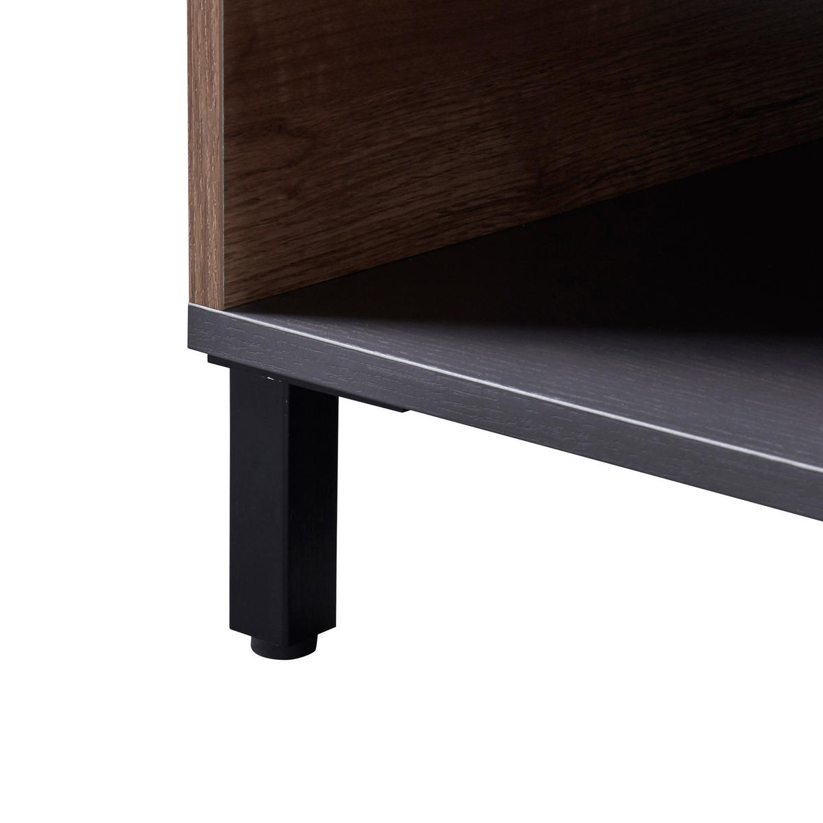 COUCHTISCH Leppävirta 33/90/60 cm - Schwarz, Holzwerkstoff (60/90/33cm) - [en.casa]