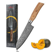 SANTOKUMESSER 16 cm - Braun, Glas/Metall (30cm) - Wakoli