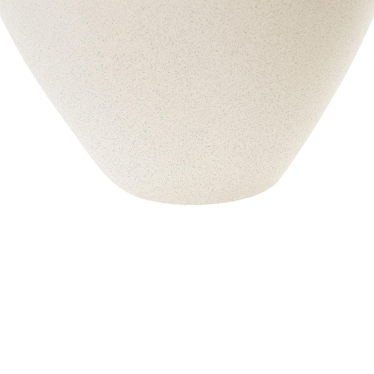 BLUMENVASE Porzellan weiß Komotini - Weiß, Keramik (32cm) - Beliani