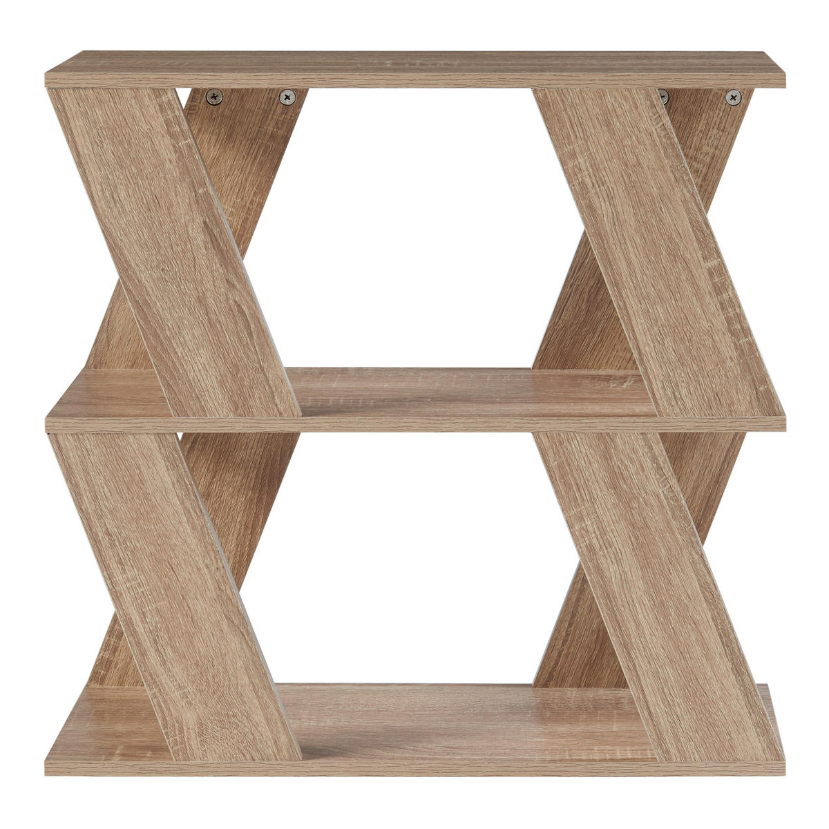 BEISTELLTISCH Nome - Eichefarben, Holzwerkstoff (60/22/57cm) - [en.casa]