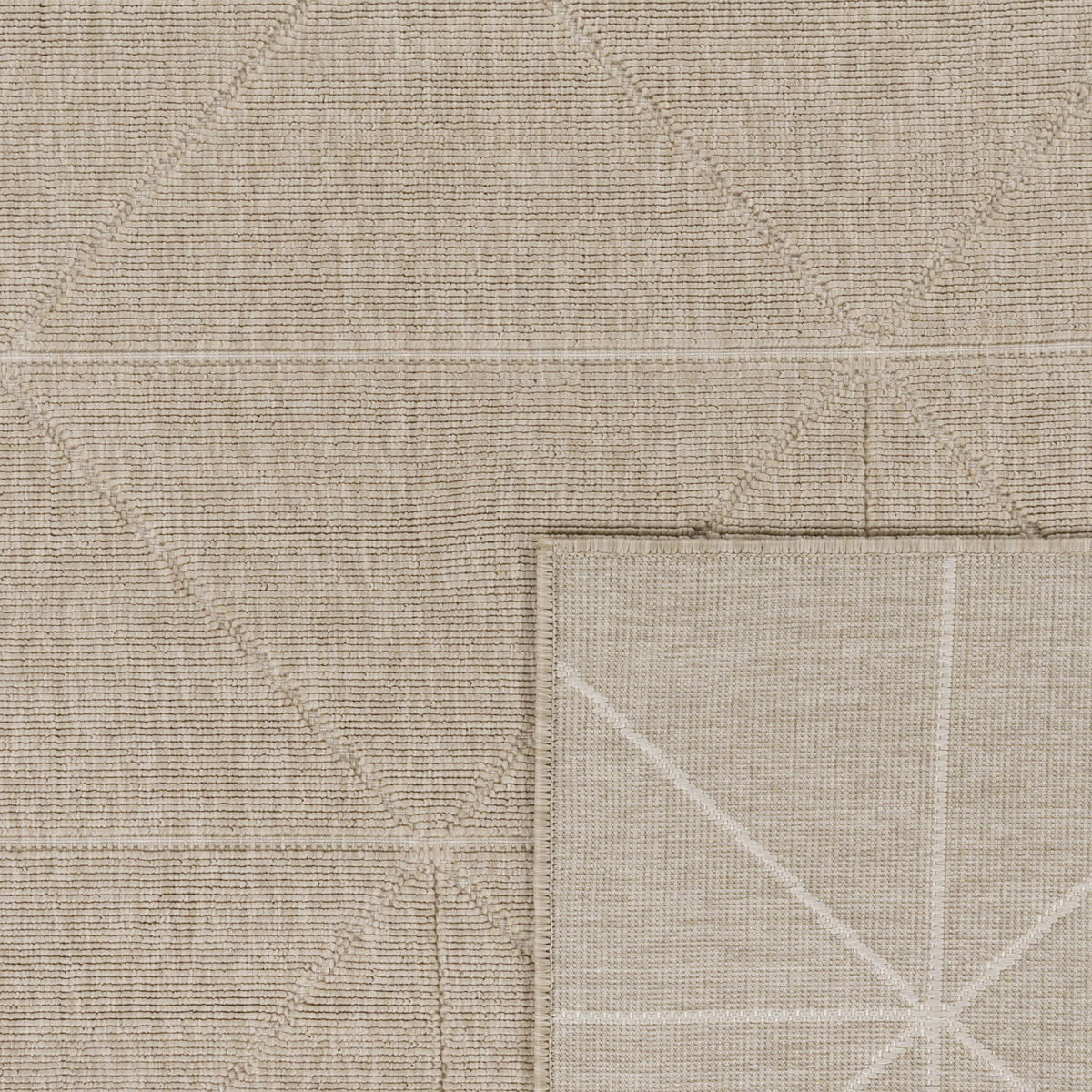 OUTDOORTEPPICH 160/230 cm Brugge 226 - Beige, Textil (160/230cm) - Paco Home