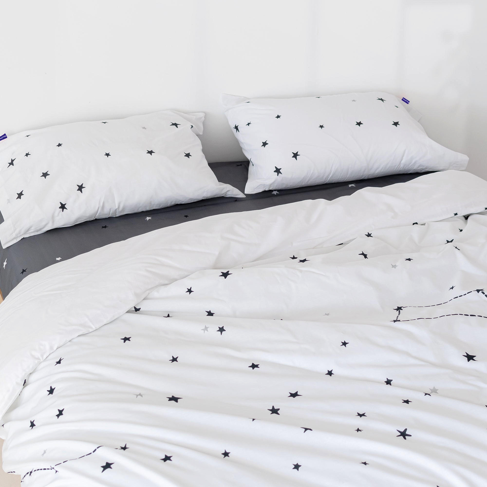 BETTBEZUG constellation 180x220 cm (komfortgrösse) mehrfarbig - Multicolor, Textil (180/220cm) - Happy Friday