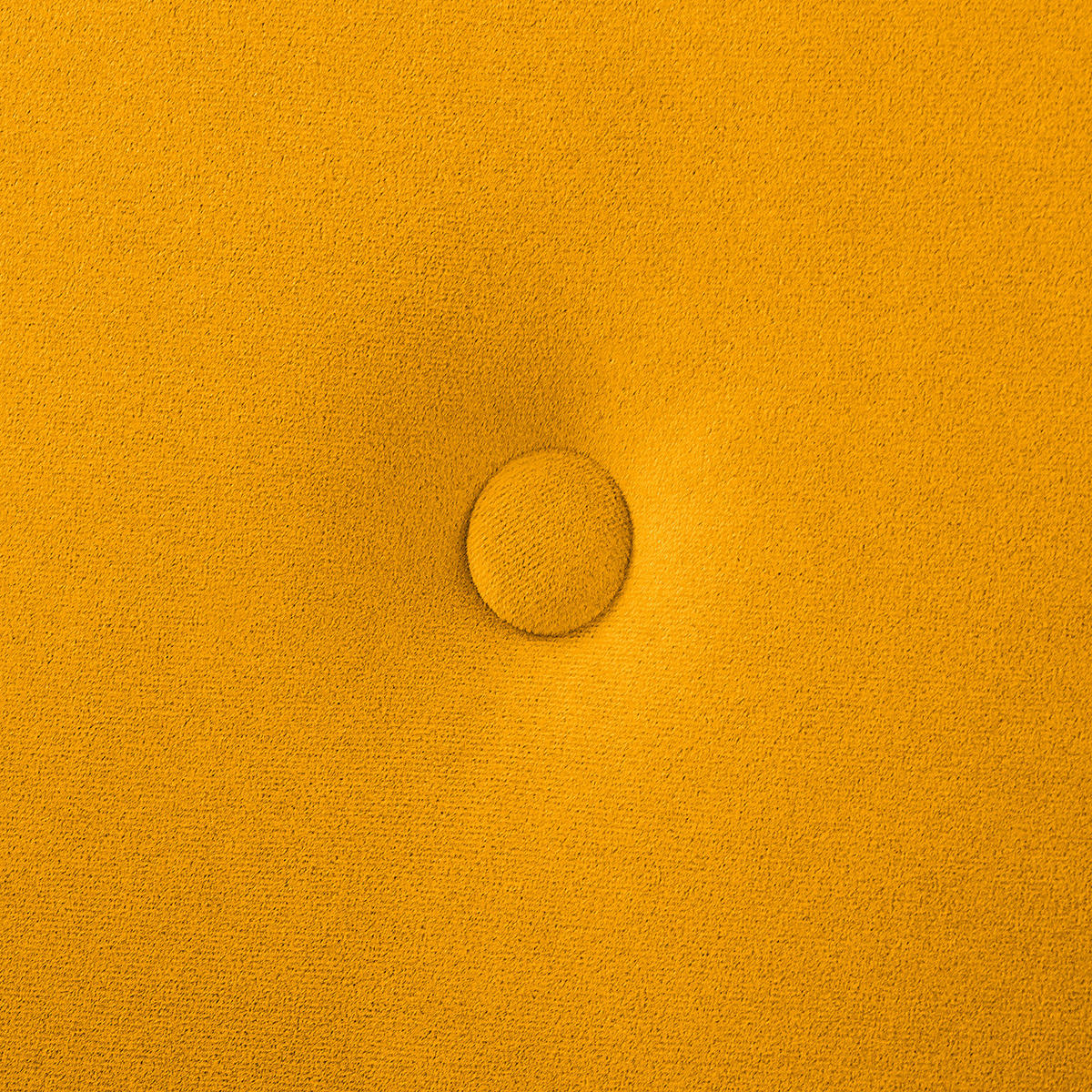 OHRENSESSEL - Dunkelbraun/Gelb, Textil (85/101/89cm) - home24