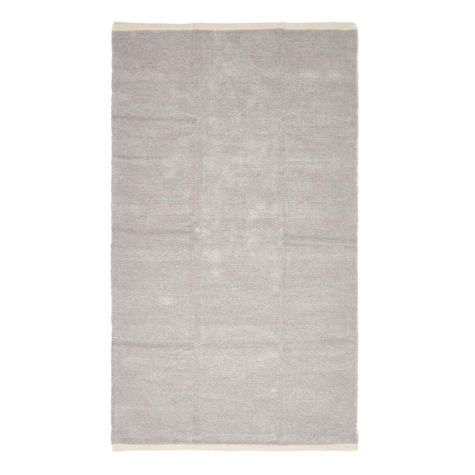 HANDWEBTEPPICH Chenille 110/170 cm - Hellgrau, Textil (110/170cm) - Homescapes