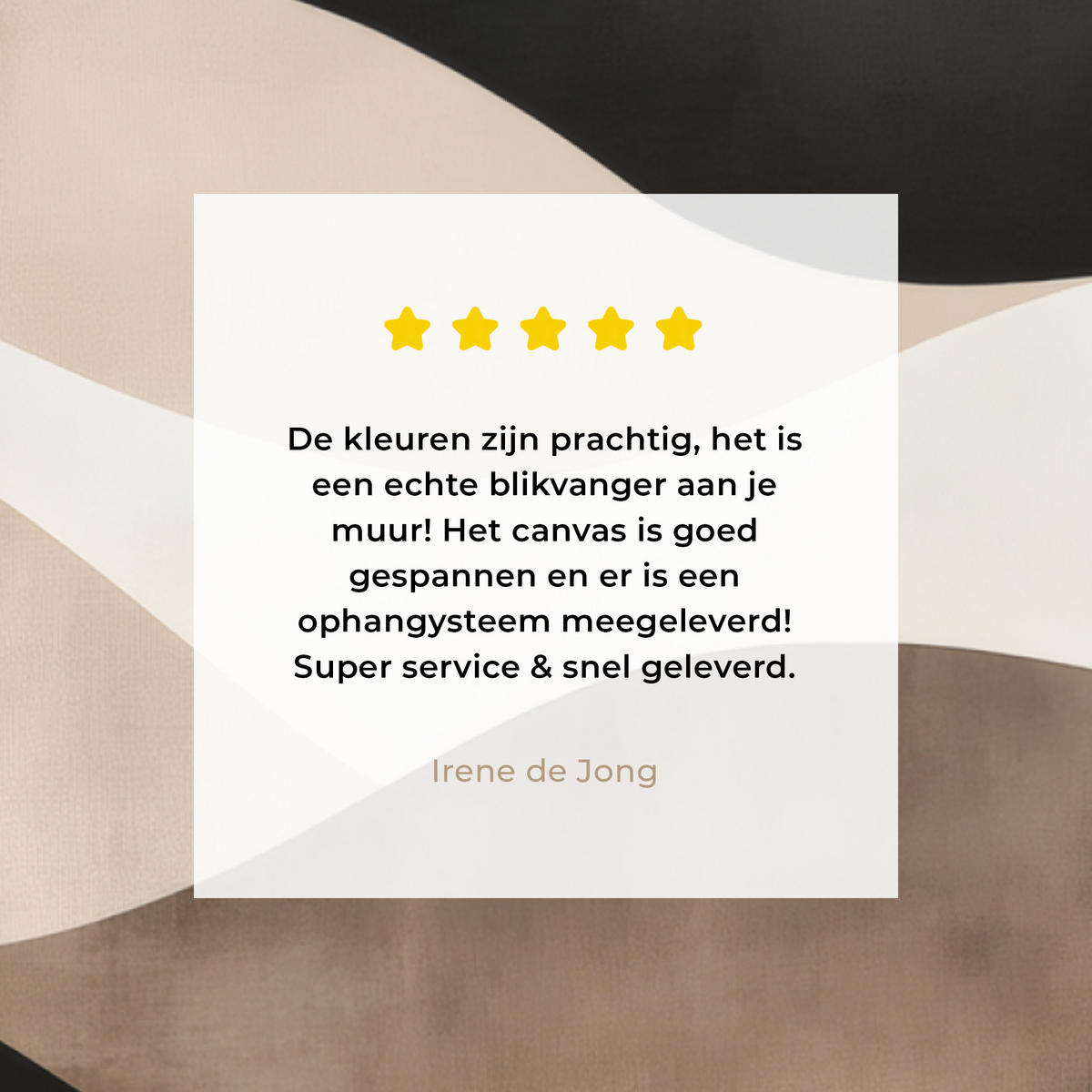 LEINWANDBILD Abstrakt - Landschaft - Wellen - Cremefarben Deko Groß 90x140 cm - Cappuccino, Textil (90/140cm) - MuchoWow