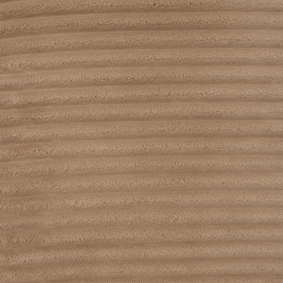 BOGENHOCKER aus Cord Sevi 41/35,5/43 cm - Braun, Kunststoff (35.5/43/41cm) - Atmosphera Createur d´interieur