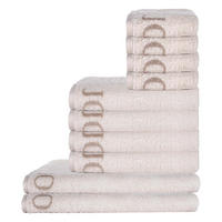 HANDTUCH Unisex Classic Beige Baumwolle 10er Pack - Creme, Textil (200/135cm) - Joop!