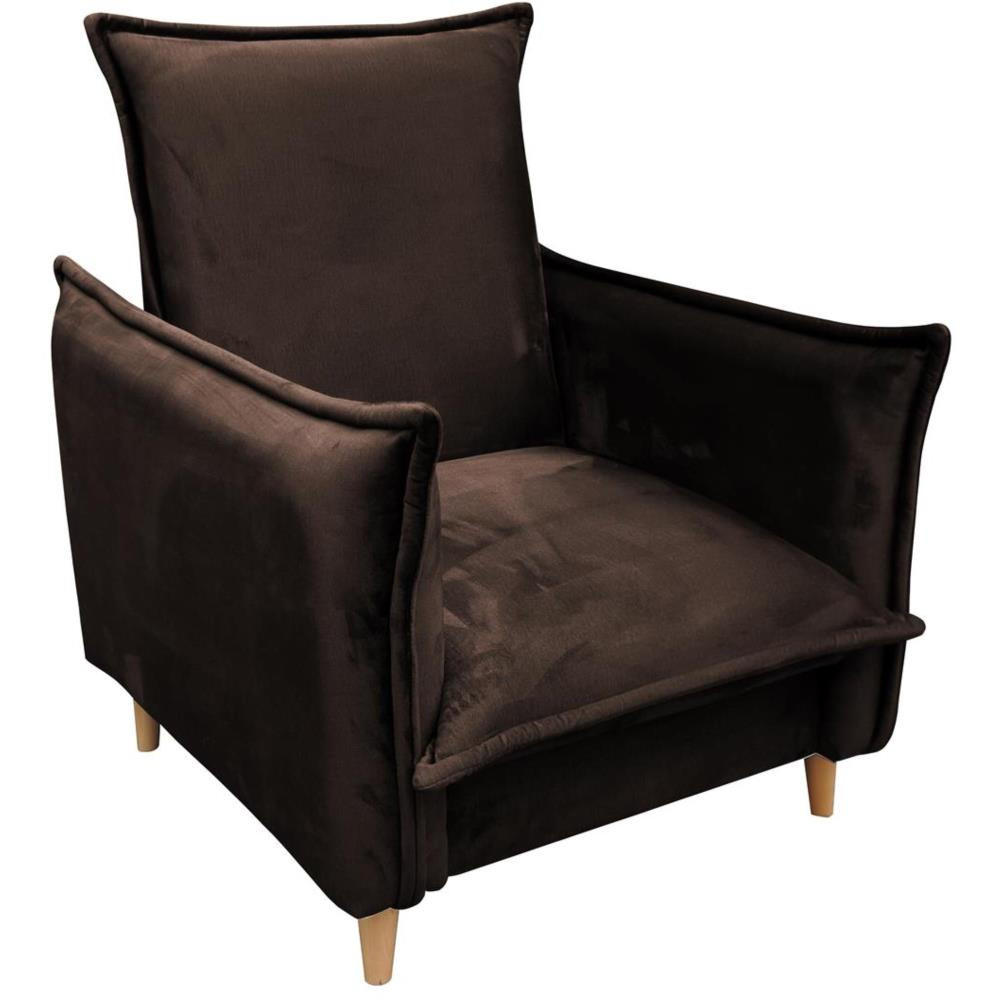 Beautysofa Relaxsessel Braun 84x95x88 cm