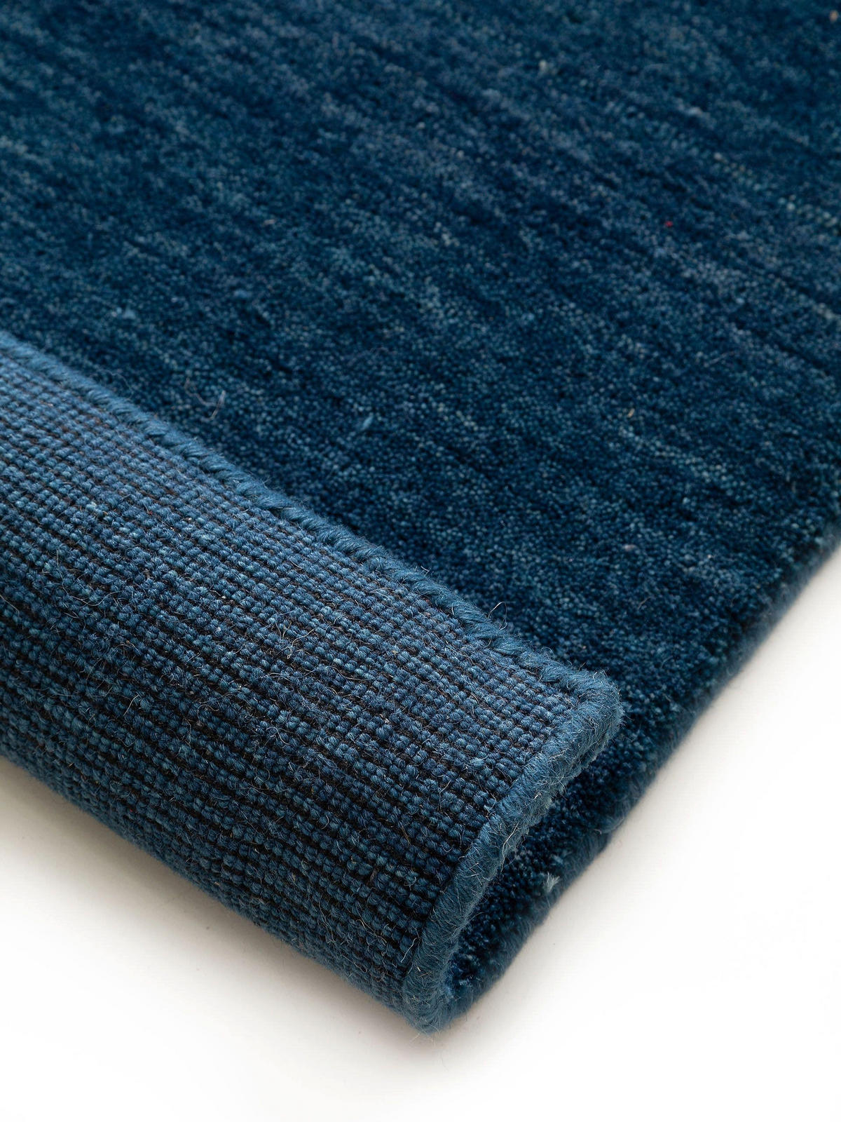 WOLLTEPPICH Jamal Blau 200x300 cm - Blau, Textil (200/300cm) - benuta Nest