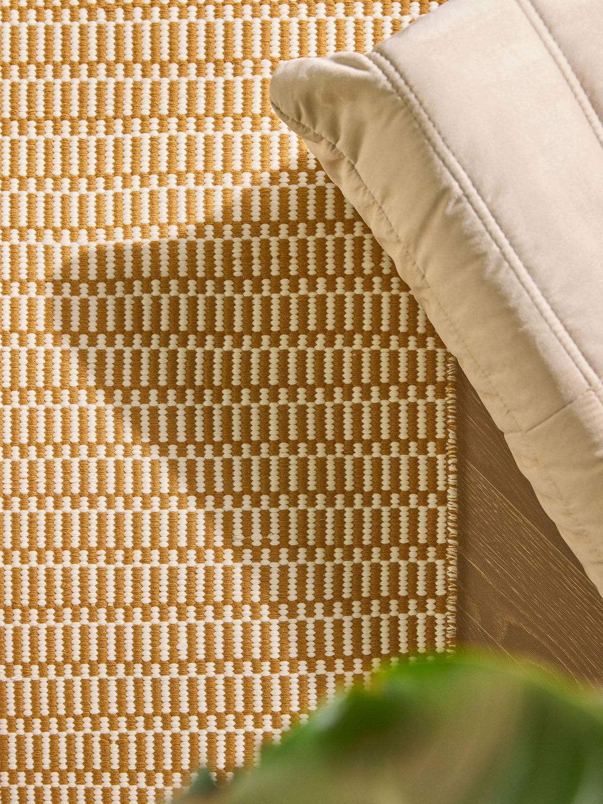 WOLLTEPPICH Laura handgewebt 80/150 cm - Braun, Naturmaterialien/Textil (80/150cm) - benuta Pure