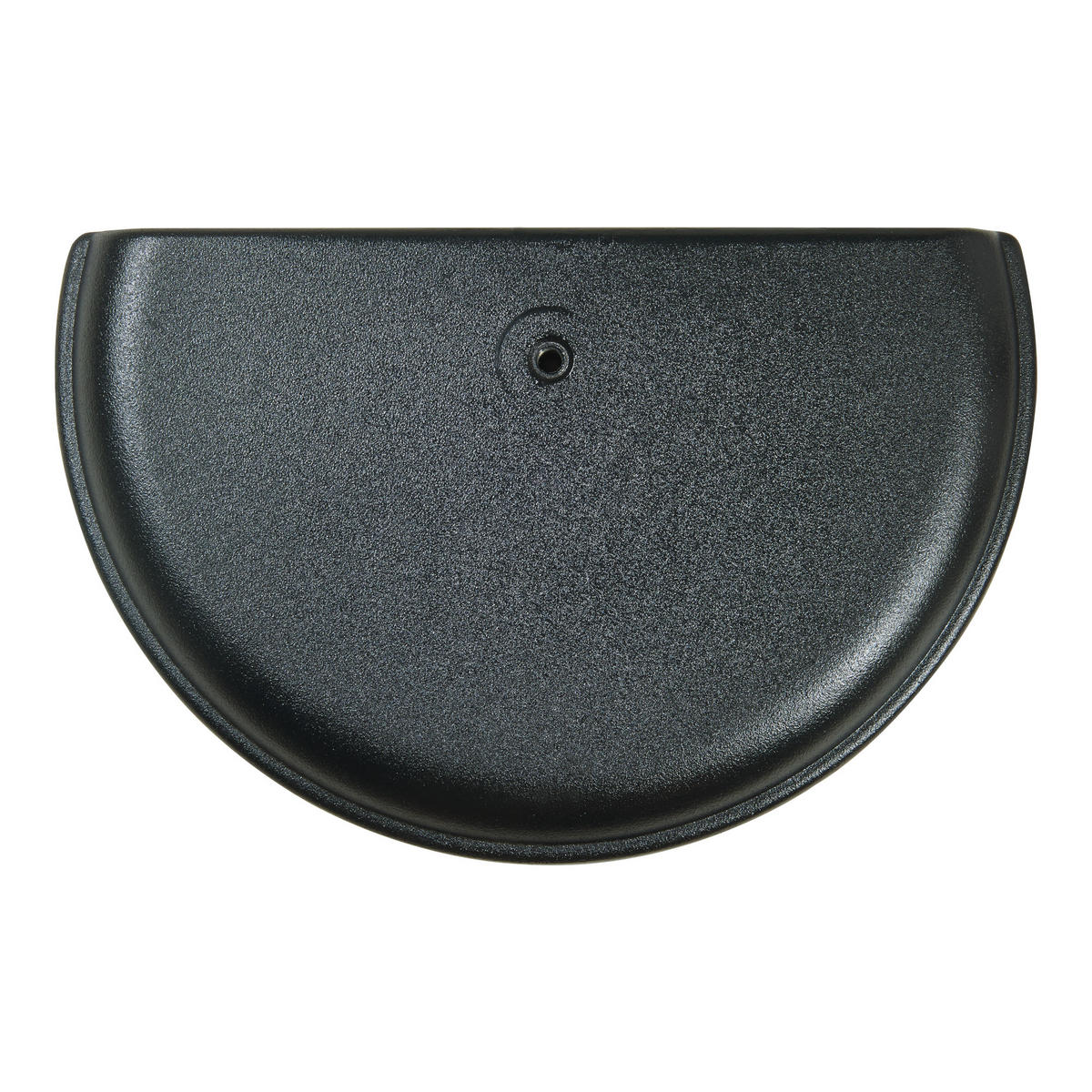 SONNENSCHIRMSTÄNDER Bisenti - Schwarz, Stein (29/45cm) - casa.pro