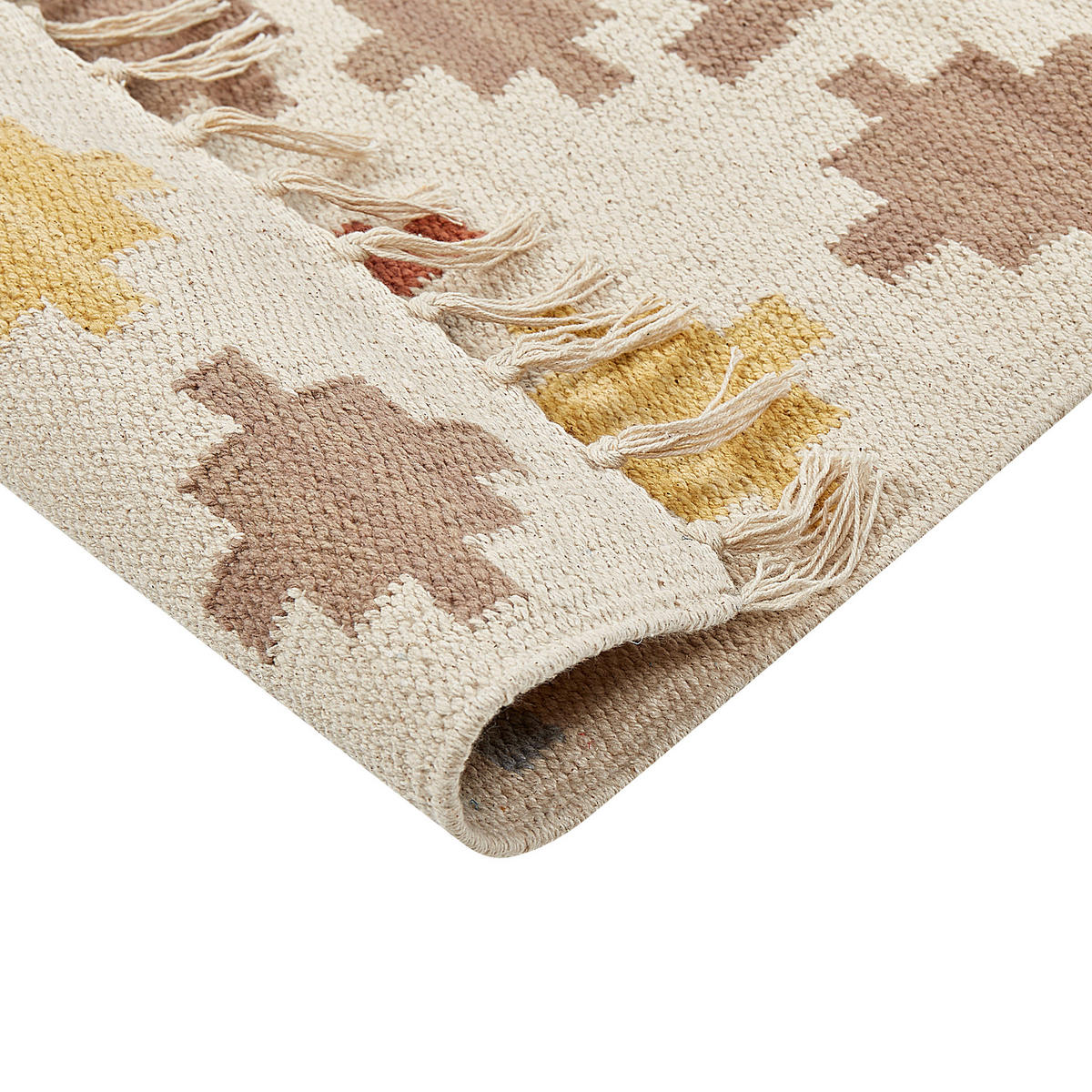 KELIM-TEPPICH Atan 300/80 cm - Multicolor, Textil (80/300cm) - Beliani