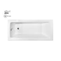 BADEWANNE Rechteck TALIA SLIM 170/75 Ablauf & Füße - Weiß, Kunststoff (75/55.5/170cm) - bad land