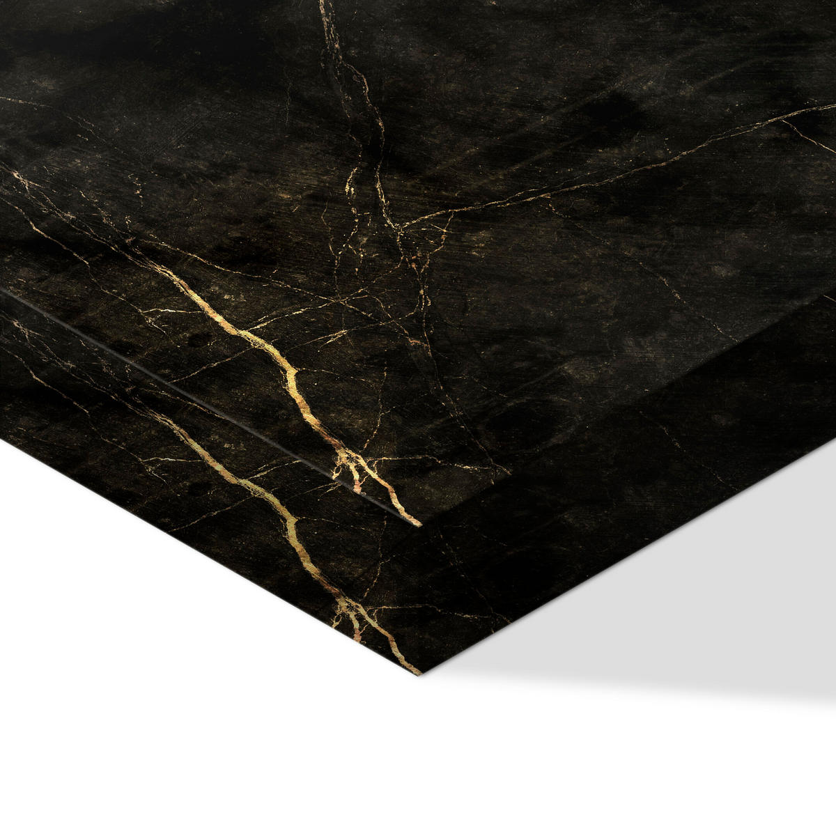 LEINWANDBILD Goldene 3-tlg. 90x60 cm - Multicolor, Holz (90/60cm) - LUMASOUL