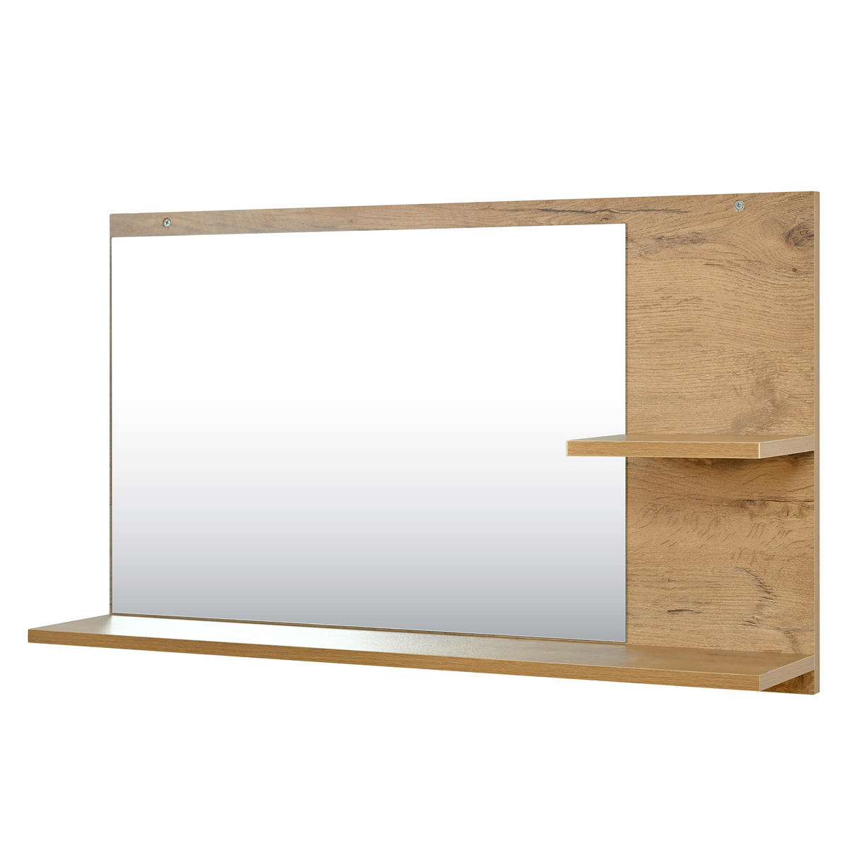 SCHUHSCHRANK aus Spanplatte 105x25x151.5cm in Weiß mit LED-Beleuchtung - Weiß, Holzwerkstoff (105/151.5/25cm) - Modfu