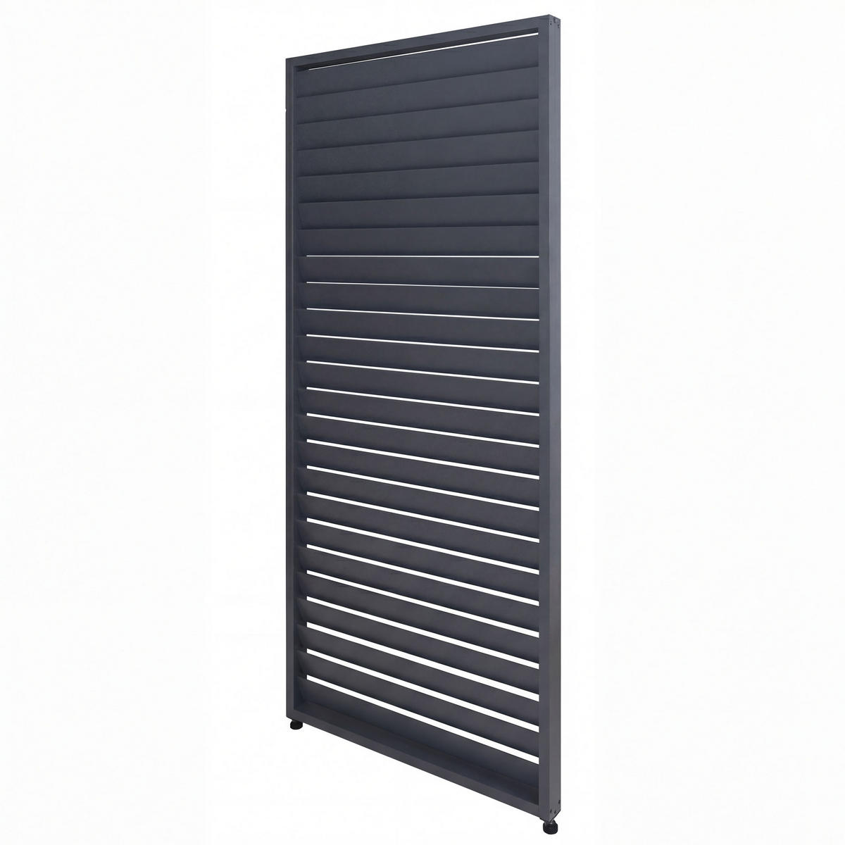 LAMELLENWAND FÜR PERGOLA Anthrazit - Anthrazit, Metall (90/220/6cm) - MCW