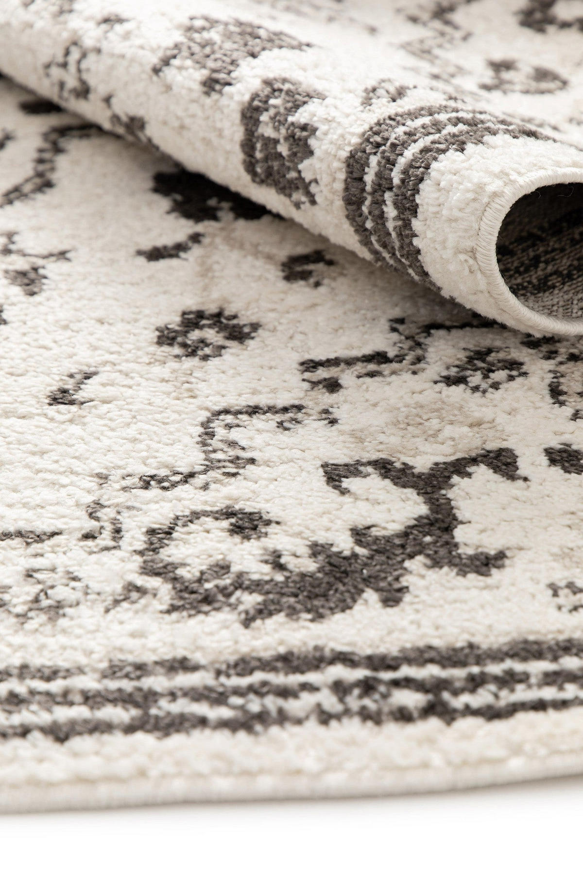 TEPPICH sehr weich grafisch grau - Grau, Textil (200/290cm) - AFK Living