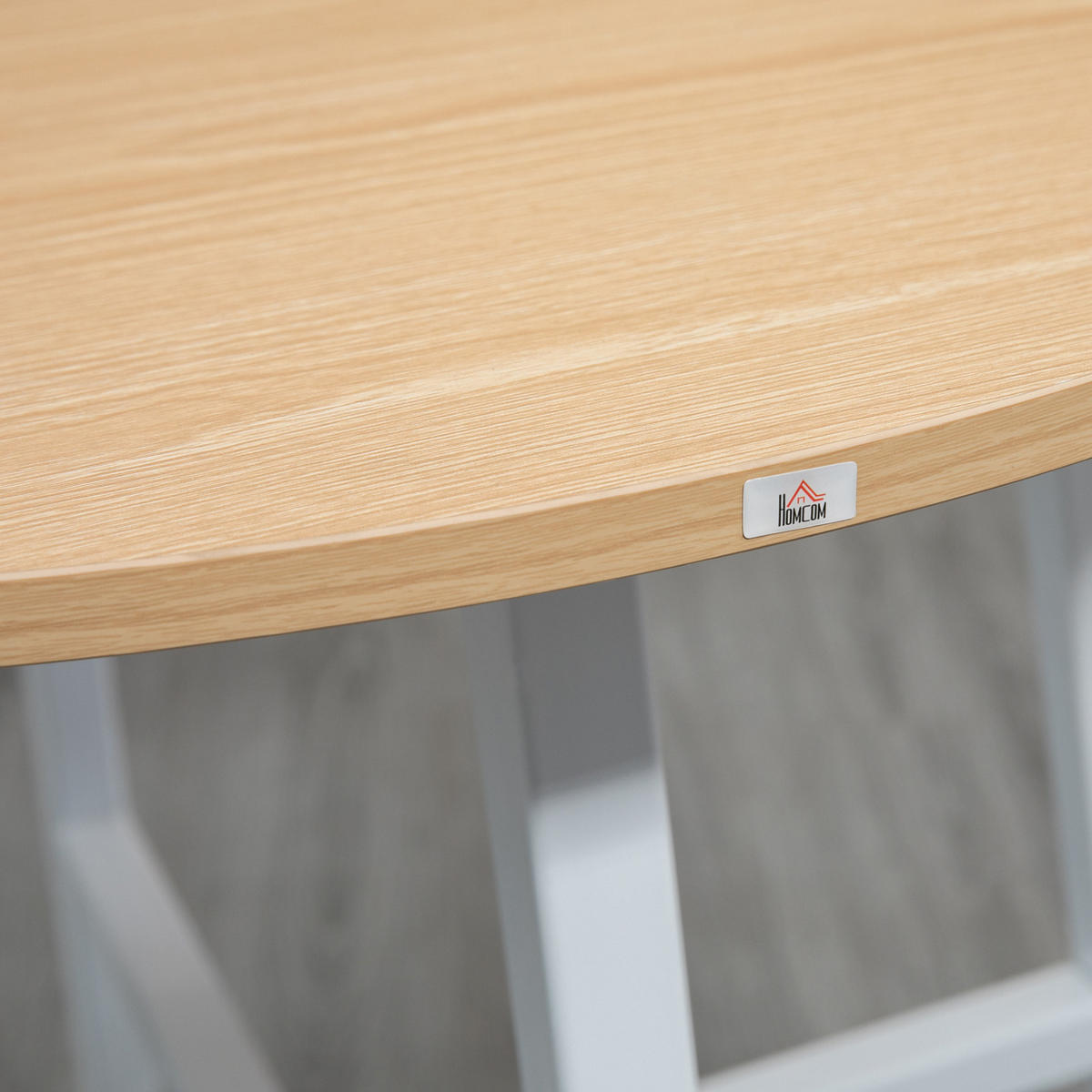 ESSTISCH Ø80/76 cm Natur aus Sperrholz - Braun, Holzwerkstoff (80/80/76cm) - OKMYHOME
