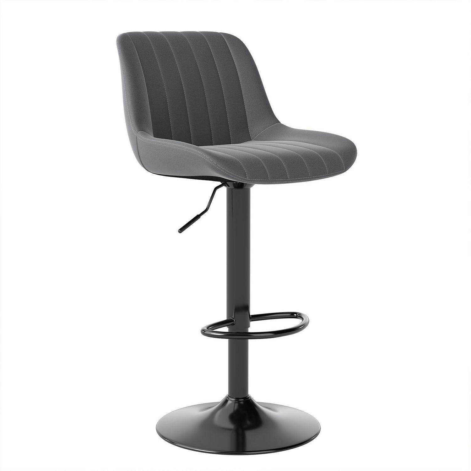 XXXLutz Barhocker Grau 46x109x37 cm