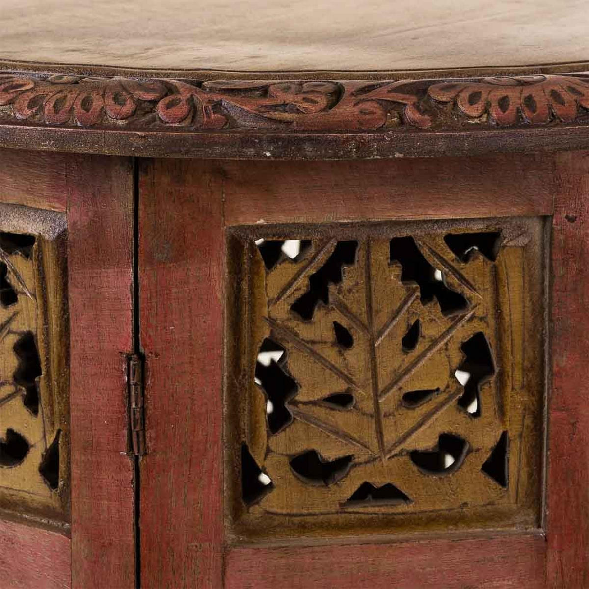 TISCH aus Holz, braun, 45cm - Braun, Holz (45/45/45cm) - Wanderlust