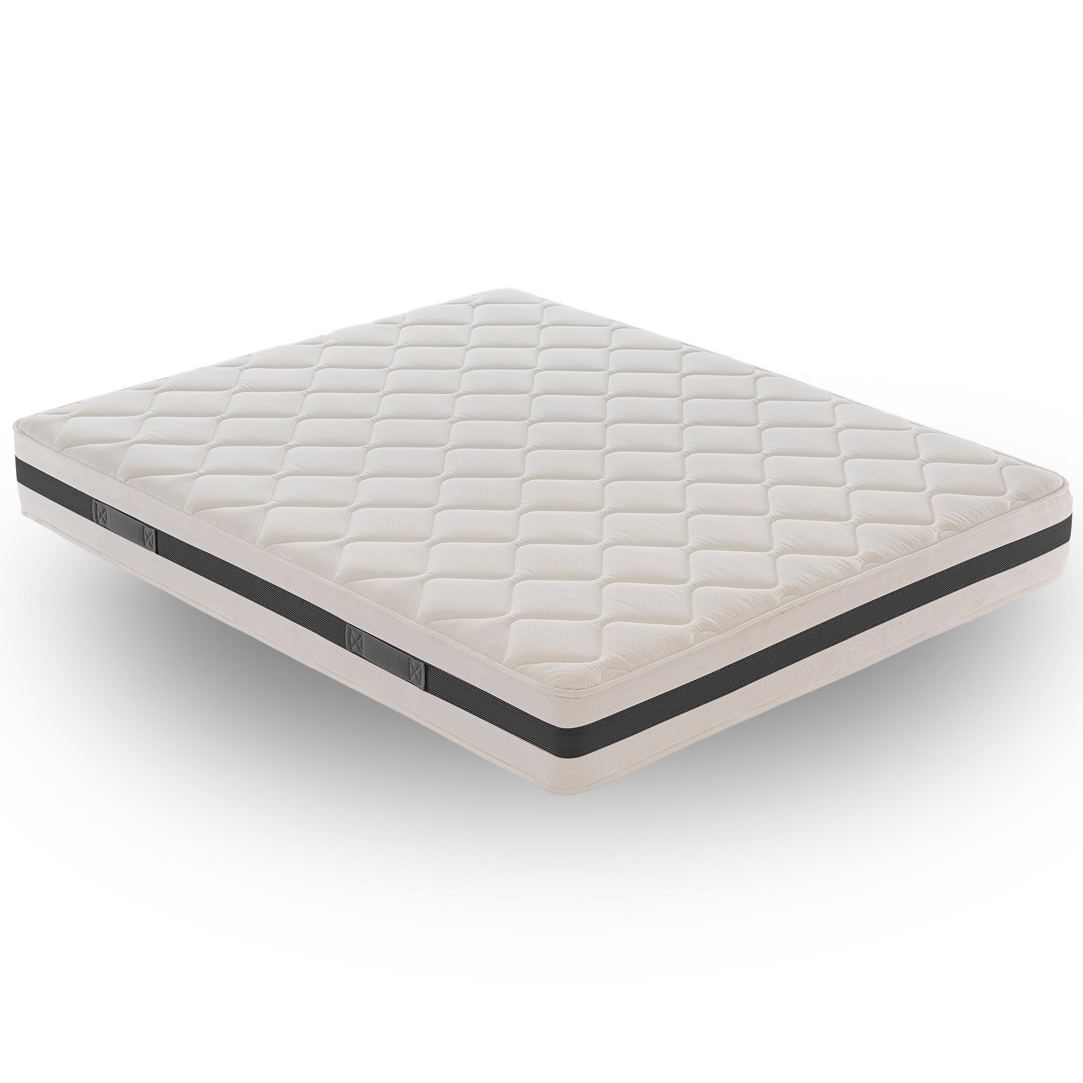 iLoveSleep Taschenfederkernmatratze Weiß 200x200 cm