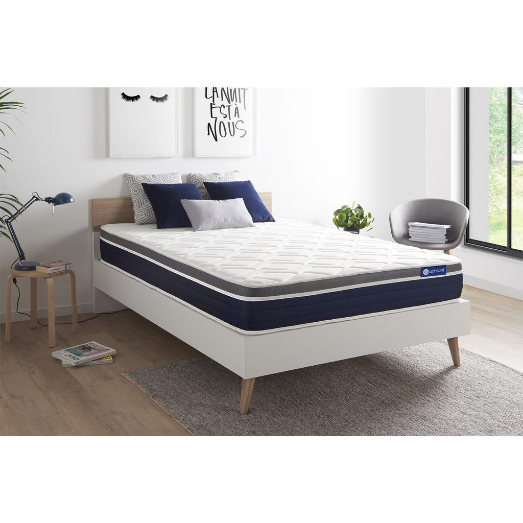 Thumbnail - Actisom Matratze, Weiß, Textil, H2, 140x220 cm, Oeko-Tex® Standard 100, Schlafzimmer, Matratzen Shop, Matratzen