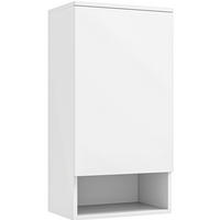 HÄNGESCHRANK mit verstellbaren Ablagen 40 x 27 x 77 cm Weiß - Weiß, Holzwerkstoff (27/77/40cm) - Beauniv