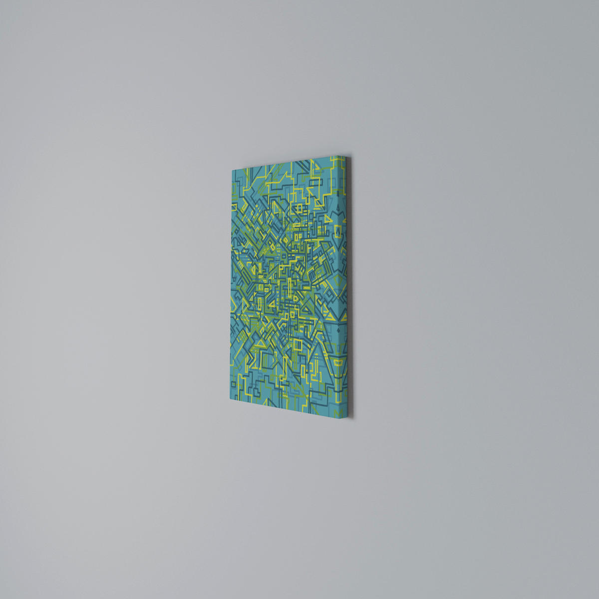LEINWANDBILD Nostalgic Memories 40/60 cm - Blau, Textil (40/60cm) - SpaceRebels