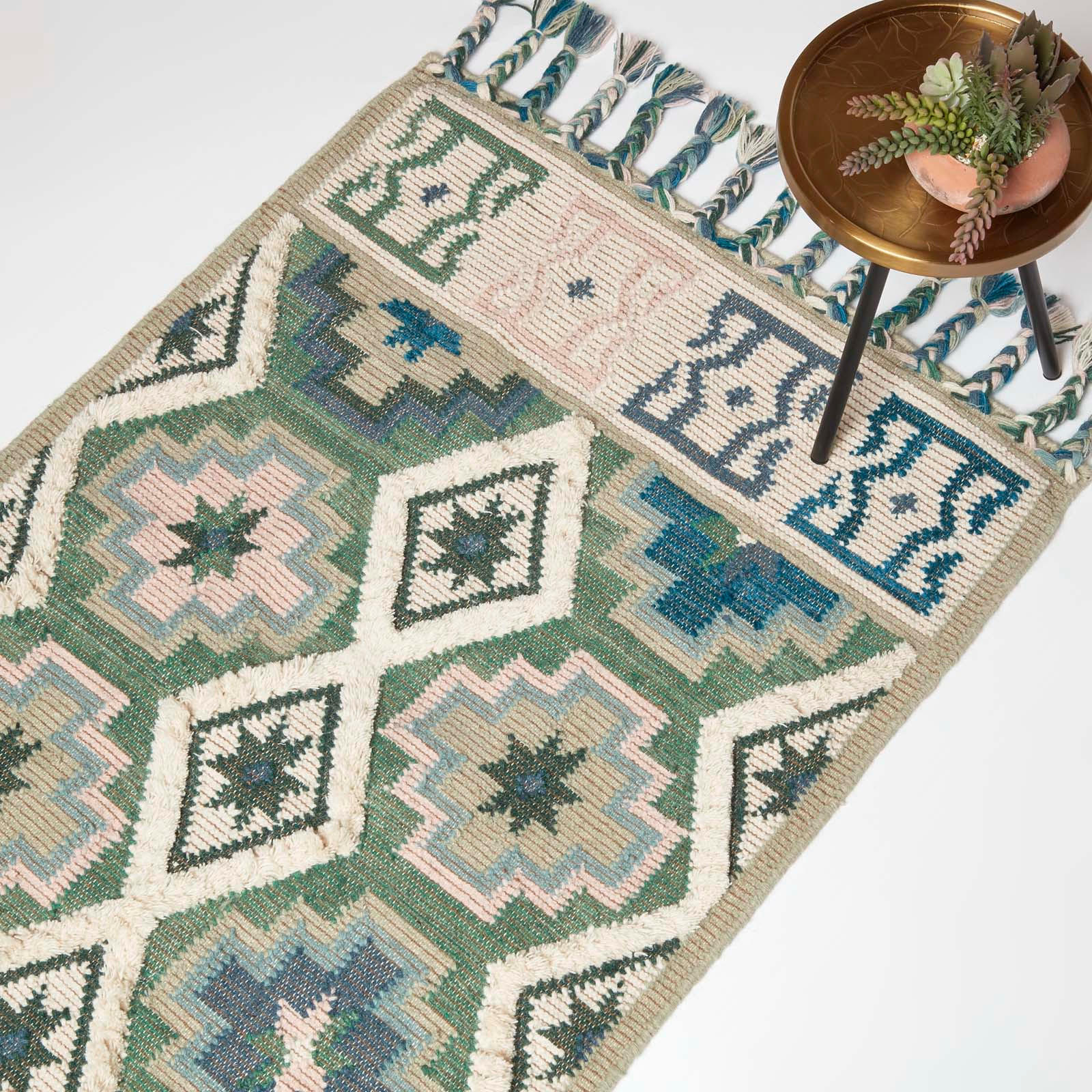 KELIM-TEPPICH Matala handgewebt 160/230 cm - Multicolor, Textil (160/230cm) - Homescapes