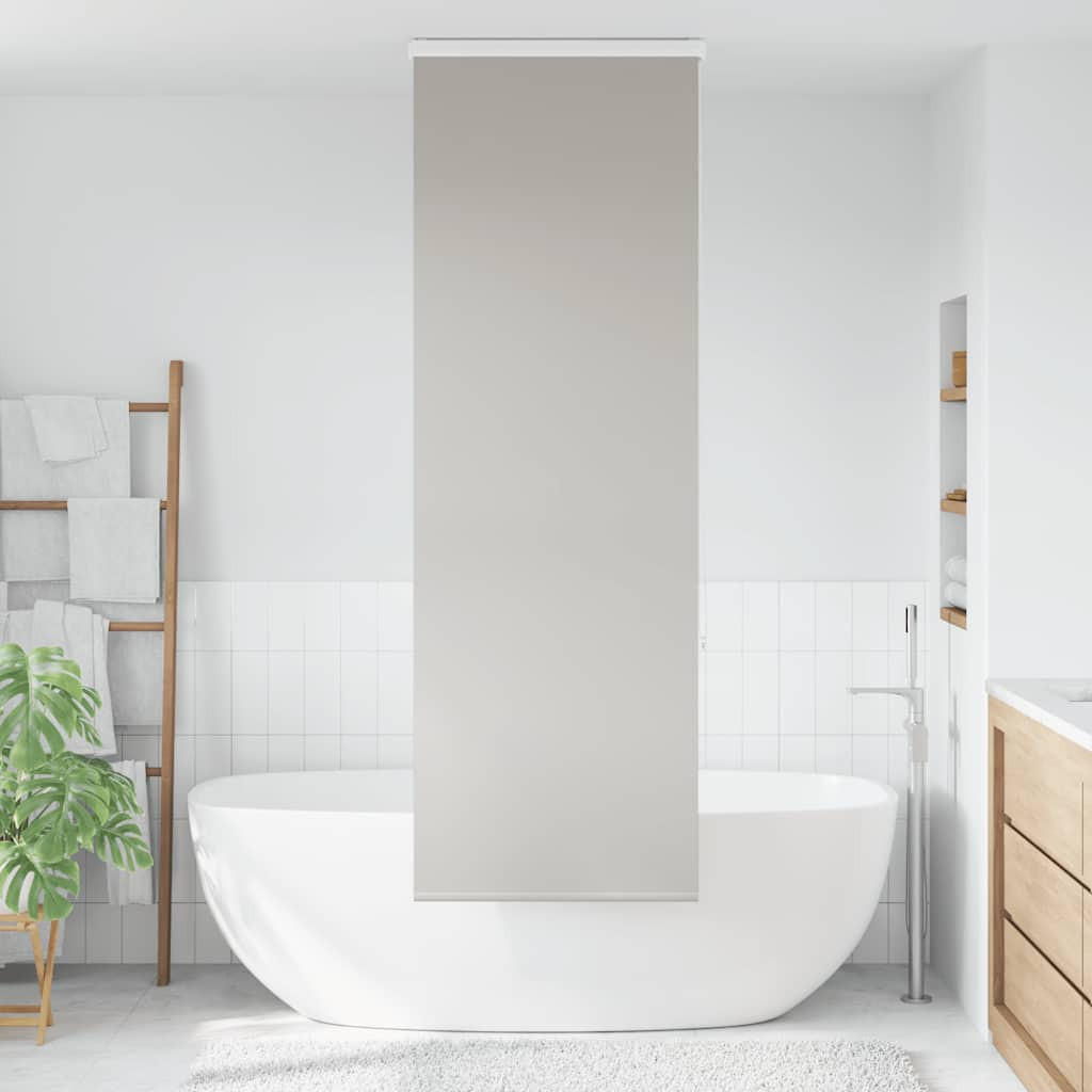 DUSCHVORHANG für Dusche Stoff Breite 76 cm - Weiß, Kunststoff (80/240cm) - MCBOSON