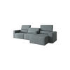 ECKSOFA Modular Premium Graphitfarben - Schwarz/Graphitfarben, Holz/Holzwerkstoff (315/172cm) - Furnisell