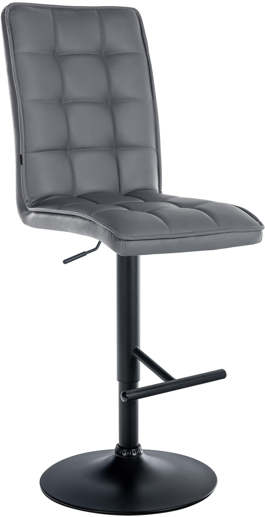Deluke Barhocker Grau 45x112x54 cm