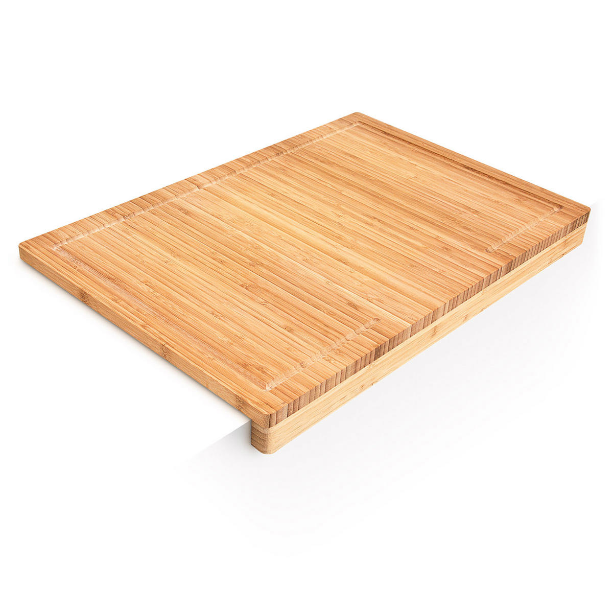 TRANCHIERBRETT - Hellbraun, Holz (56/38cm) - Relaxdays