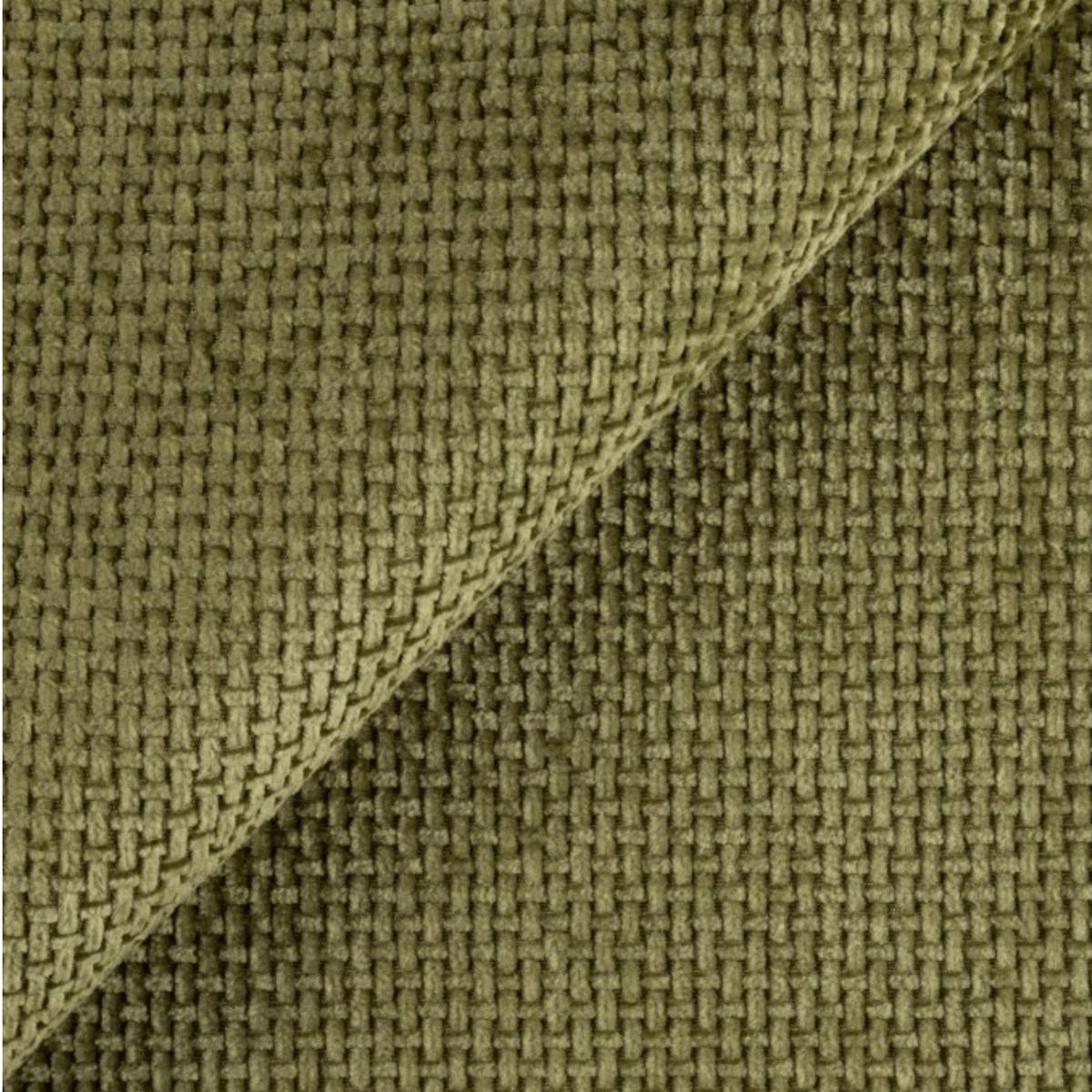 ECKSOFA im Scandi-Stil, Schlaffunktion, Bettkasten B268/T175/H86 cm, Ottomane links, Liegefl. 128x209 cm, Bouclé Chenille Stoff in Grün / 21016 - Eichefarben/Grün, Holz/Textil (268/175cm) - luma-home
