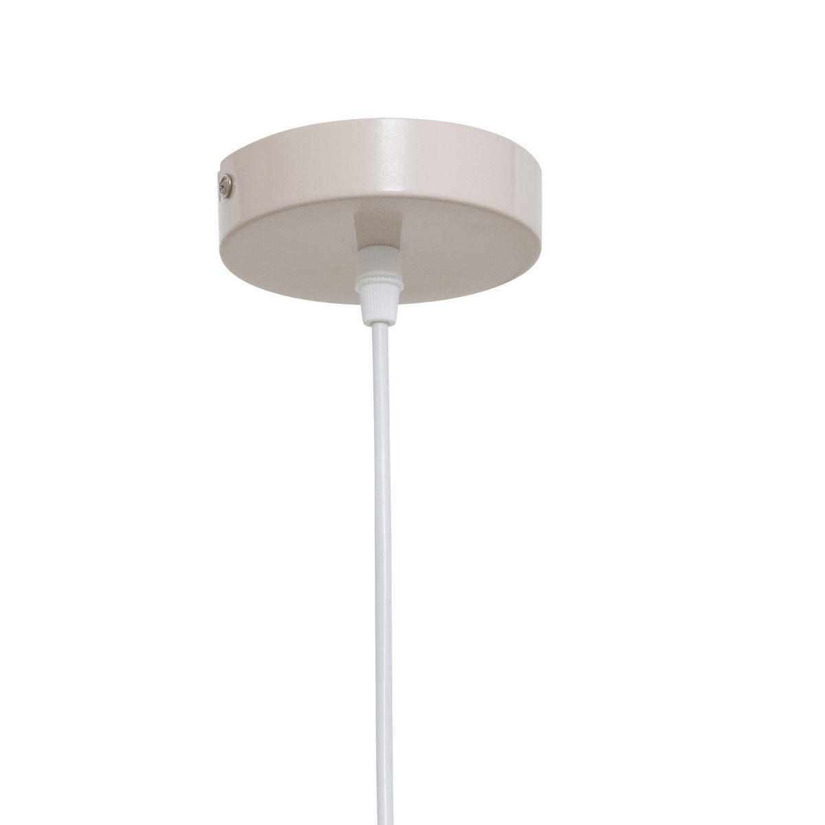 DECKENLAMPE Metall Savio Ø 27 cm - Beige, Metall (27.5/27.5/110cm) - Atmosphera Createur d´interieur