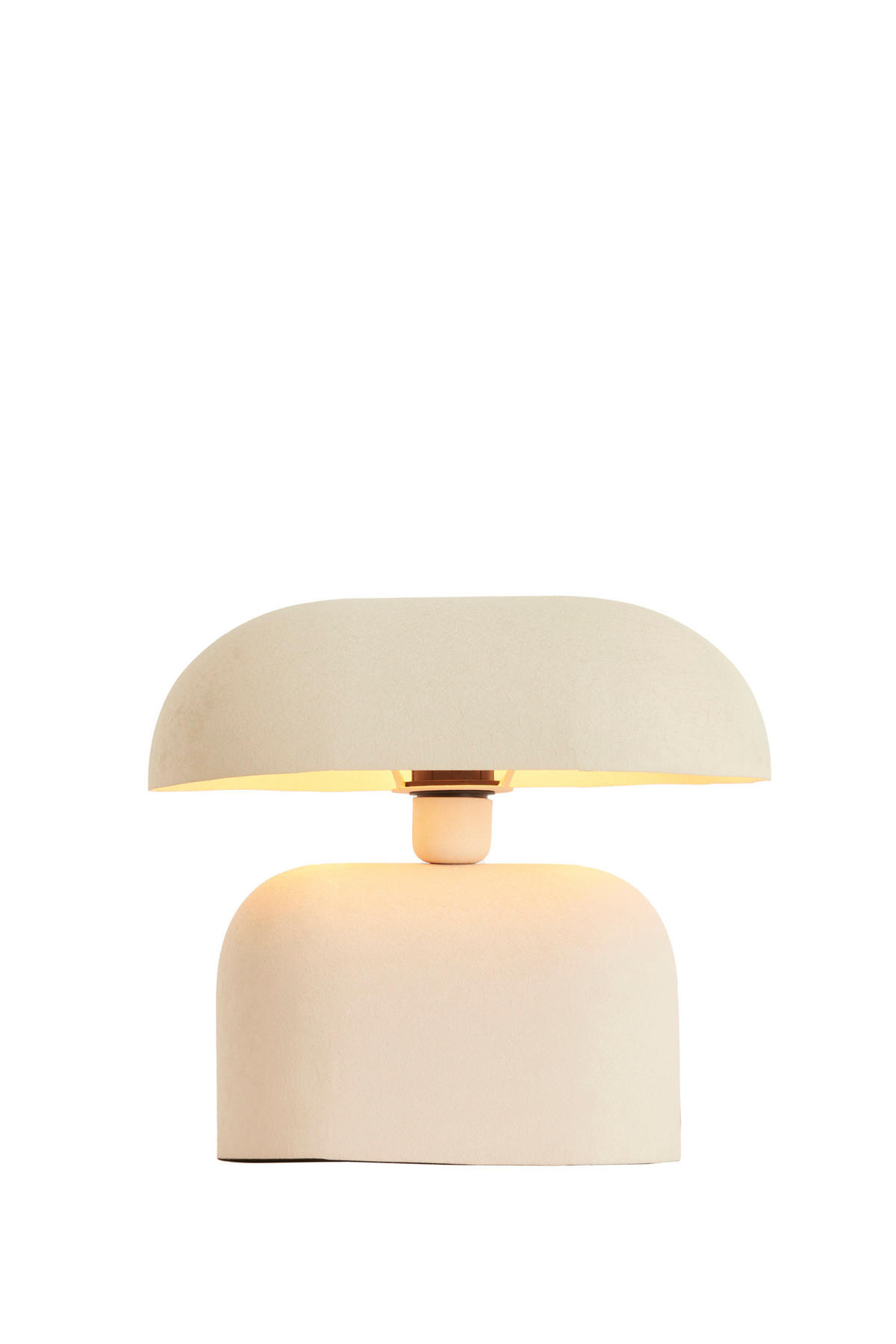 TISCHLAMPE - Rosa - 34/21/30 cm - Pink, Metall (34/21/30cm) - Light & Living
