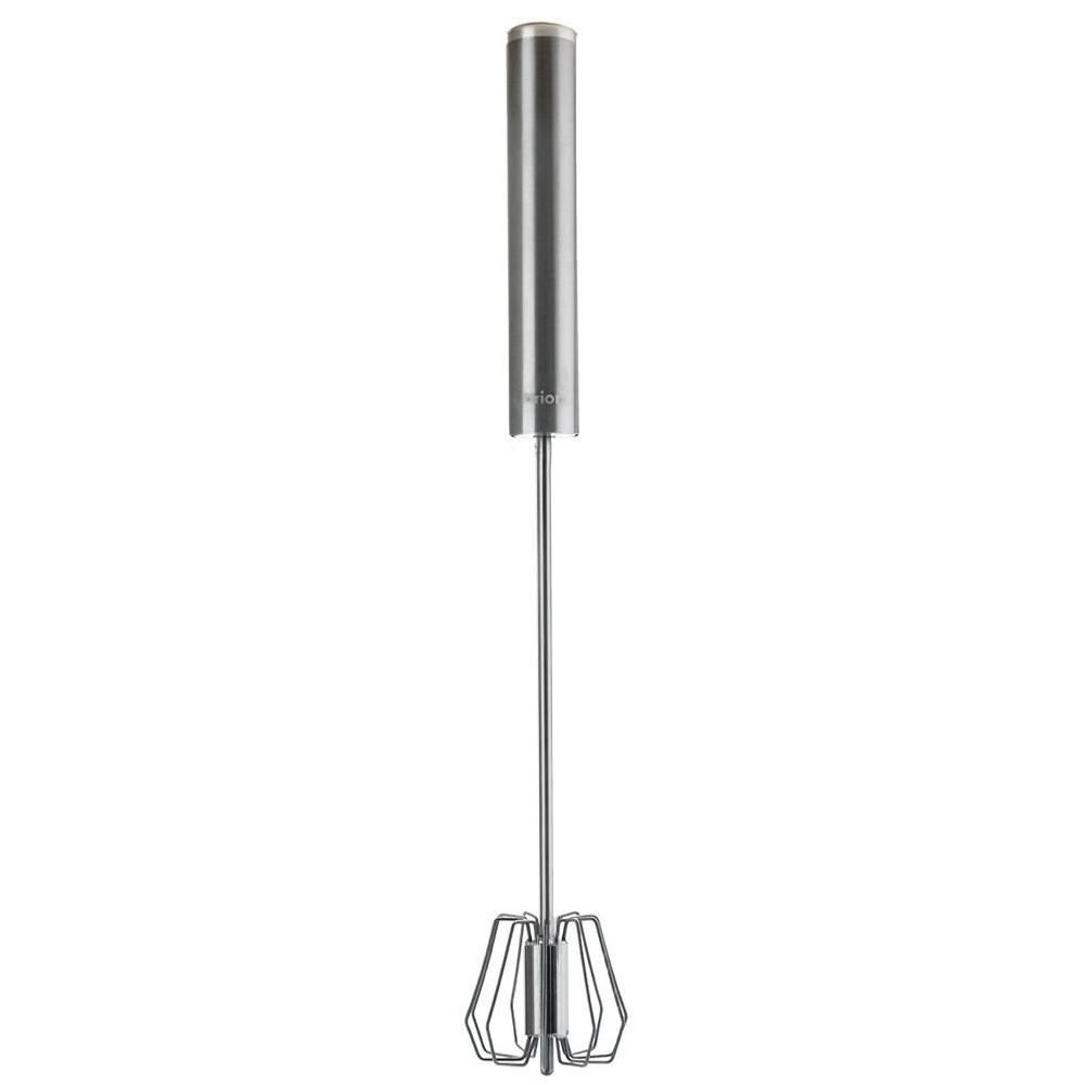 STAHLSCHNEEBESEN 36 cm - Silberfarben, Metall (28cm) - Orion 