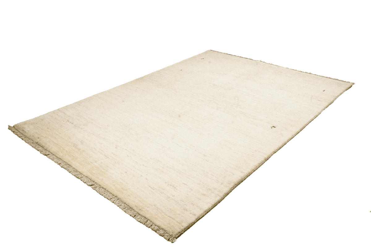 GABBEH-TEPPICH handgeknüpft Beige 249/169 cm Schurwolle - Beige, Textil (169/249cm) - Looma