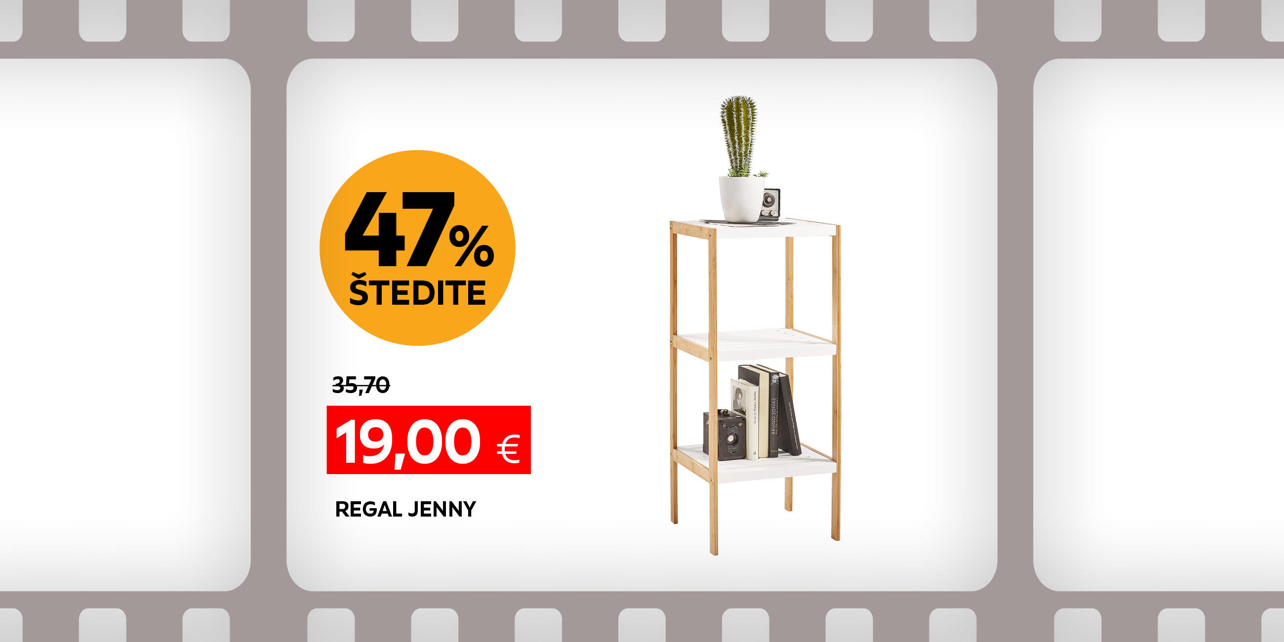 regal Jenny umjesto 35,70 € nova cijena 19,00 € Štedite 47%