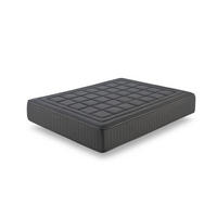 MATRATZE Magnum Black - 160X190 cm - Schwarz, Textil (160/190cm) - Moonia