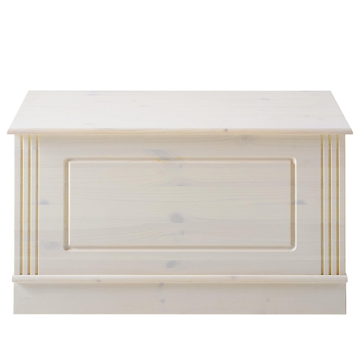 GARDEROBENBANK - Kiefer massiv - Kieferfarben, Holz (80/45/42cm) - home24