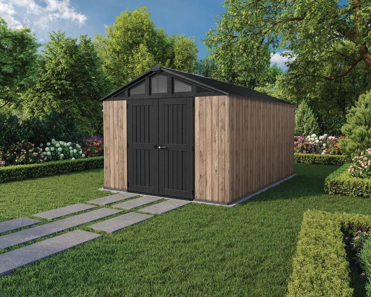 GARTENHAUS Summit - Kieferfarben, Kunststoff (453/251/305cm) - Keter