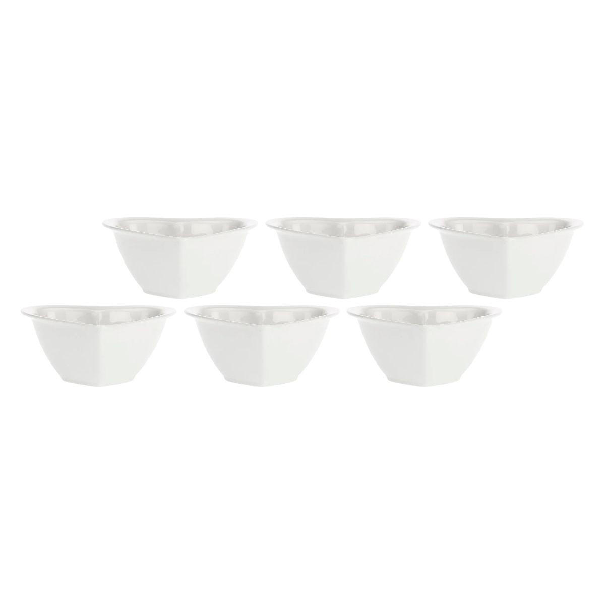 HERZSCHALEN 6er Set Cupido 13 x 12 x 5,8 cm - Multicolor, Keramik (13/12/5.8cm)