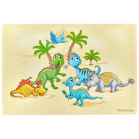 TISCHSET Dino bunt 45 x 30 cm - Multicolor, Kunststoff (45/30/0.1cm) - Ritzenhoff Breker