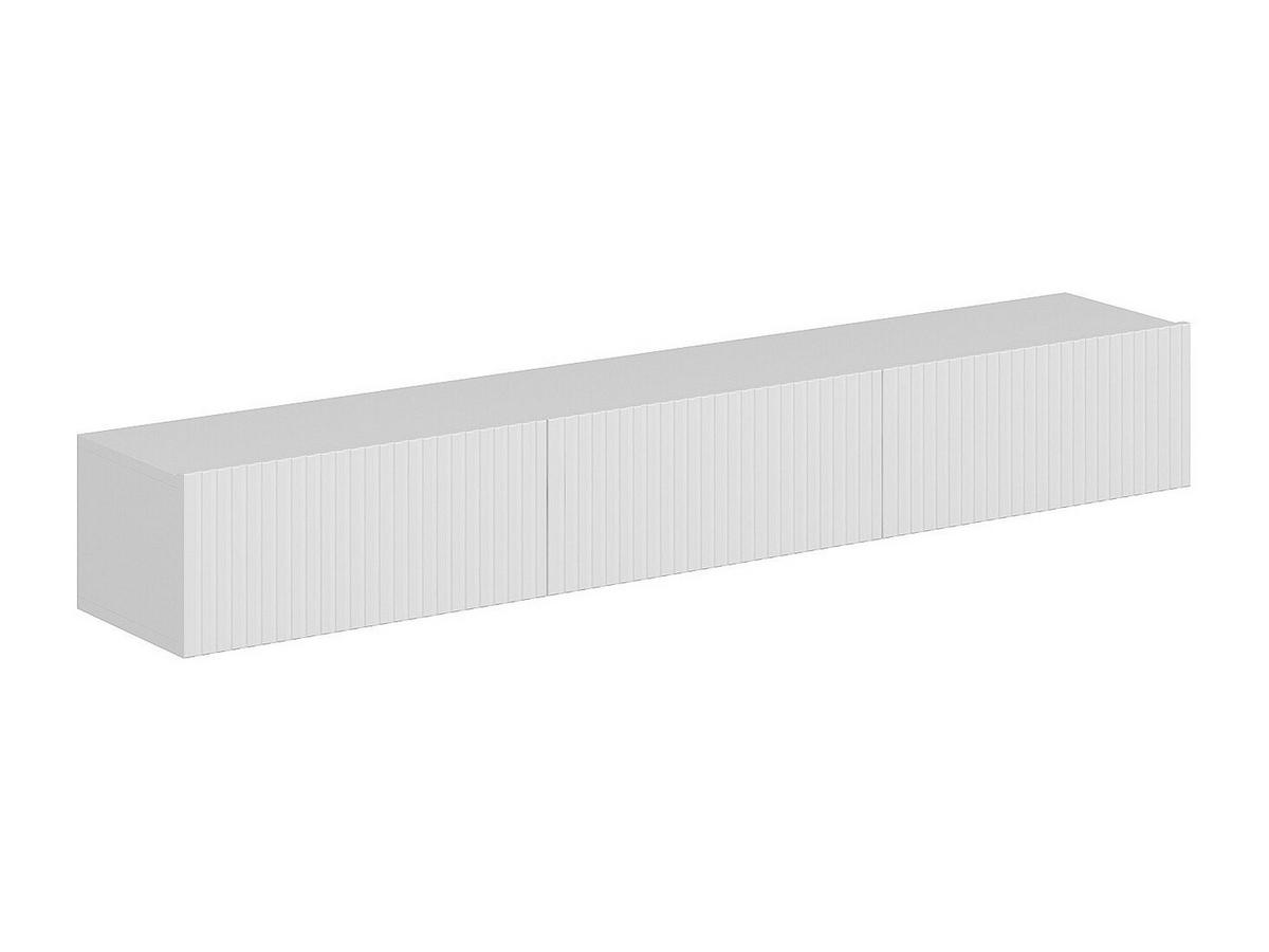TV-HÄNGESCHRANK - 200 cm x 32 cm - holz - weiß Dantay - Weiß, Holz (200/25/32cm) - Vente-Unique