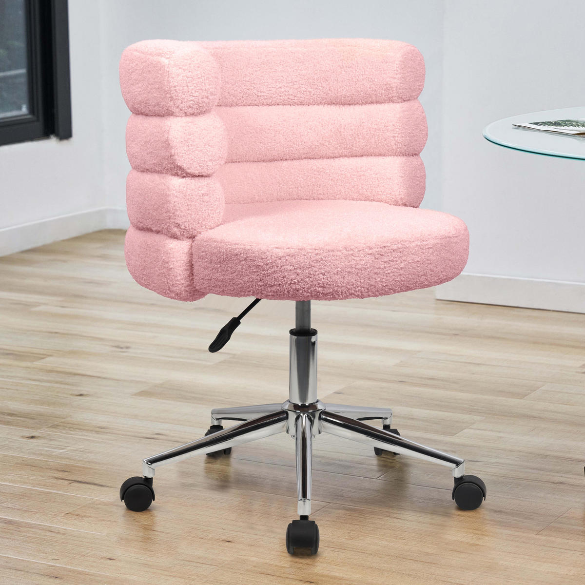 SCHREIBTISCHSTUHL CLOUD Rosa - Rosa, Kunststoff (60/90/60cm) - SVITA
