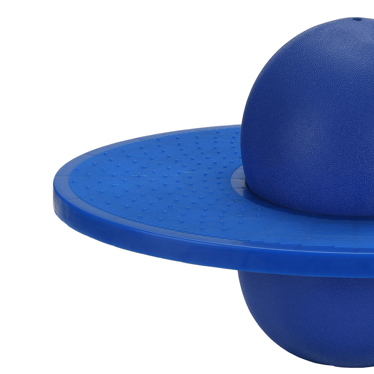 POGO Ball - Blau, Kunststoff (39/28cm) - Relaxdays