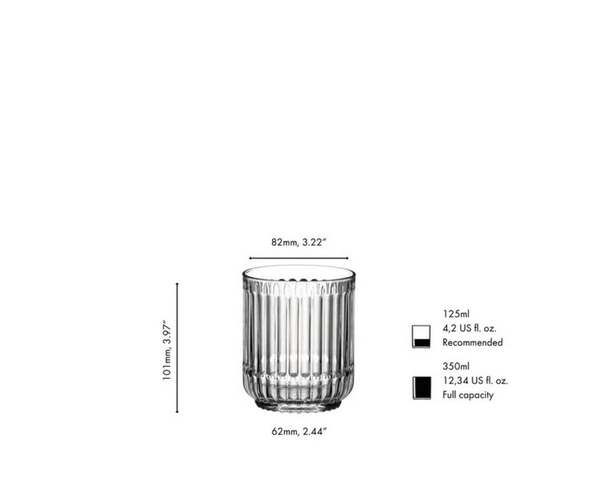 DOUBLE ROCKS GLÄSER Bar Rituals transparent 350 ml 6er Set - Transparent, Glas (0.35L) - Riedel