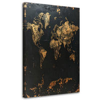 LEINWANDBILD Hobby und Bildung 80x120cm - Goldfarben, Textil (80/120cm) - Feeby